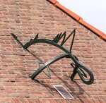 'Dierlijk' hijsanker.
<br/>
Marcel Westhoff, sept. 2016